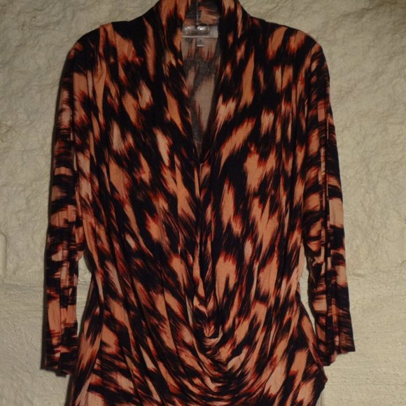 Jennifer Lopez Tops - JLo Dress Casual Blouse Size M